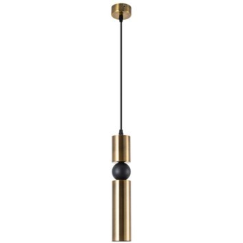 Подвесной светильник цилиндр Arte Lamp A3162SP-1PB RAN под лампу 1xGU10 50W