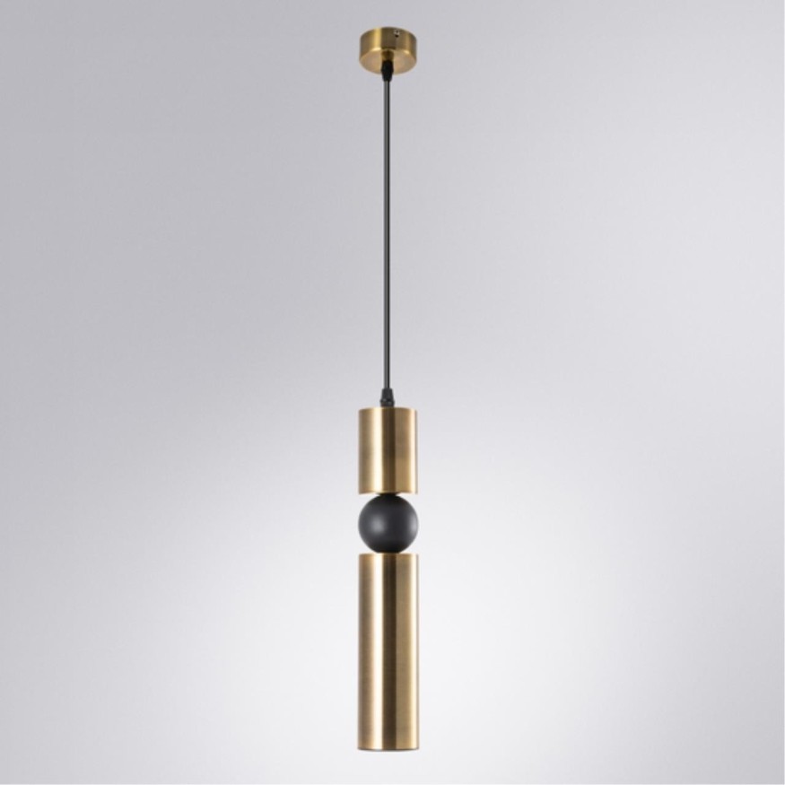 Подвесной светильник цилиндр Arte Lamp A3162SP-1PB RAN под лампу 1xGU10 50W