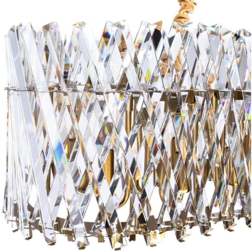 Подвесная люстра хрустальная Bivara 7567/18 SP-12