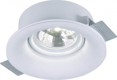 Гипсовый светильник под покраску Arte Lamp A9271PL-1WH INVISIBLE под лампу 1x 12V