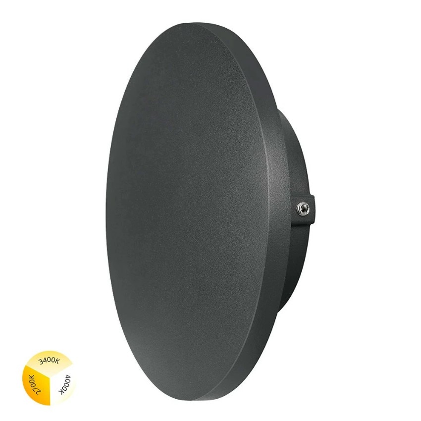 Фасадный светильник LED 2700/3400/4000 540Lm  Arte Lamp NIMBO A1510AL-1BK