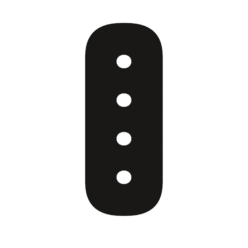 Коннектор прямой для магнитного шинопровода Arte Lamp OPTIMA A740506