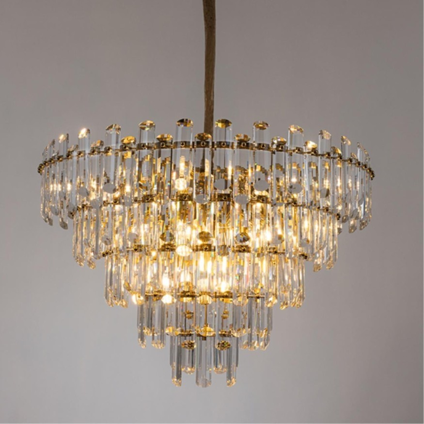 Люстра подвесная хрустальная Divinare ROSIE 3511/17 LM-16