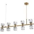 Подвесной светильник линейный Divinare 7205/17 SP-10 ALESSANDRO под лампы 10xG9 40W