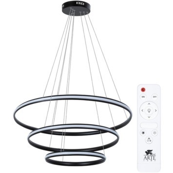 Подвесная люстра Arte Lamp MERIDIANA A2198SP-3BK