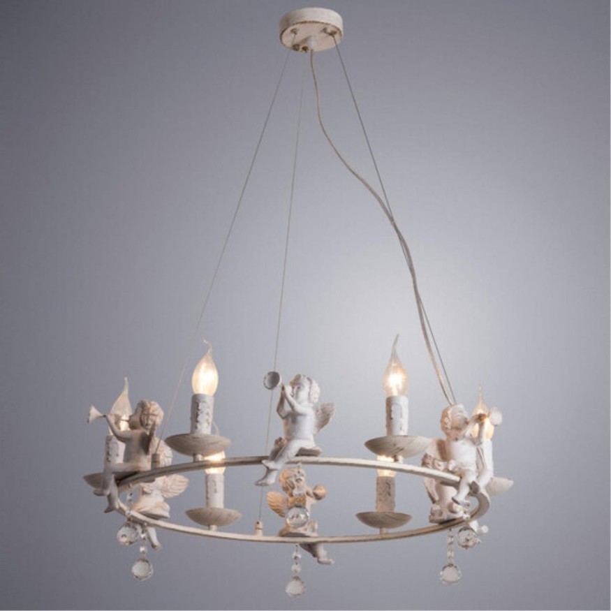 Люстра подвесная Arte Lamp A1133SP-6WG AMUR под лампы 6xE14 40W