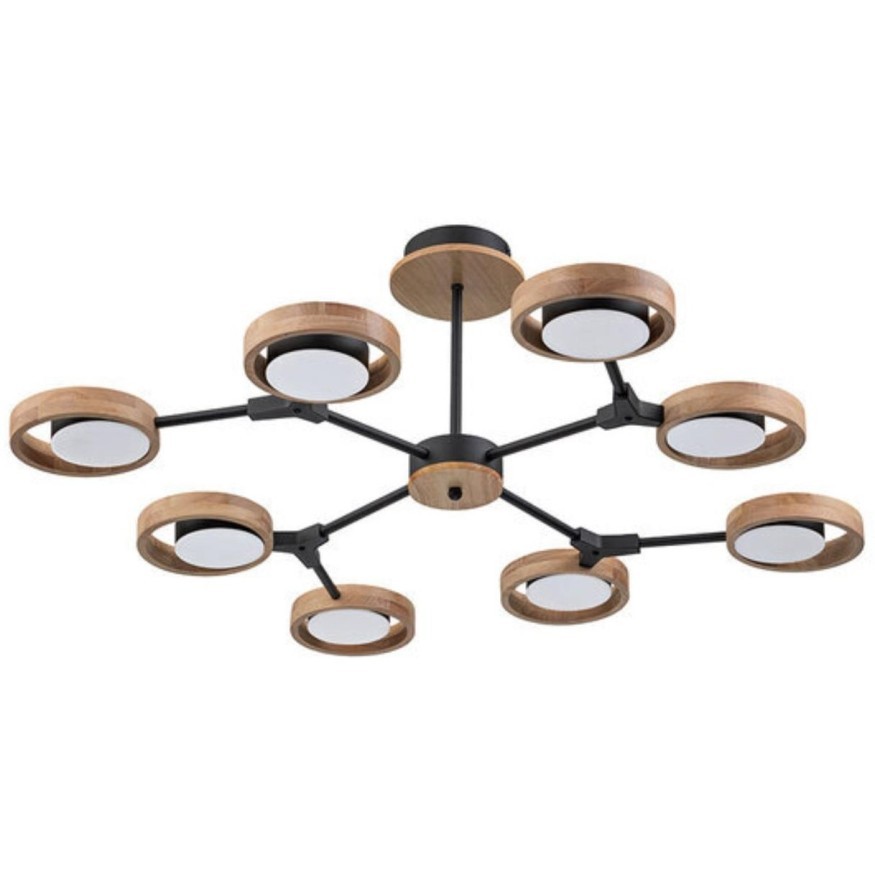 Люстра на штанге LED 3000-6400K 4000Lm Arte Lamp SIGNORA A2454PL-8BK