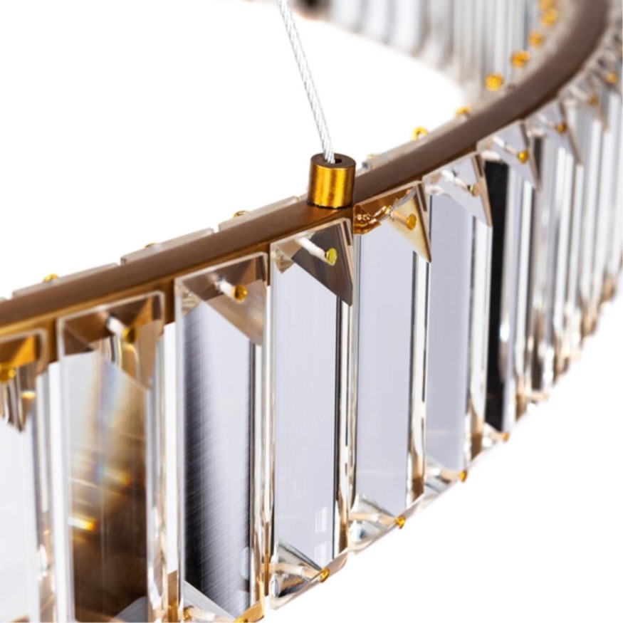 Подвесная люстра хрустальная светодиодная Renata 1135/17 SP-47