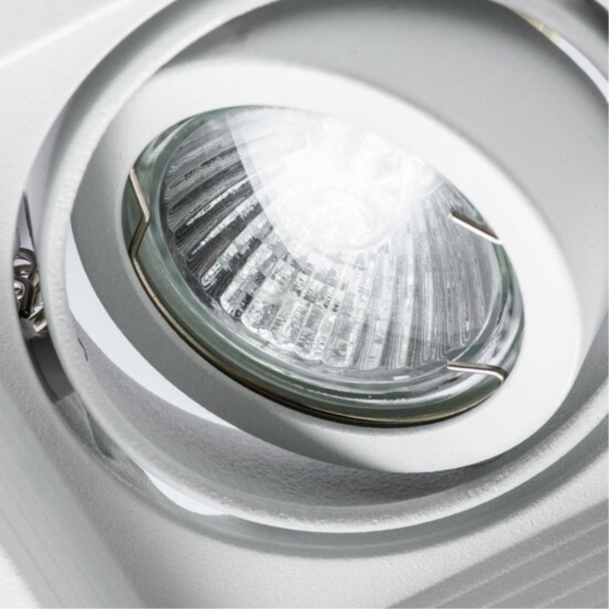Встраиваемый светильник Arte Lamp A6661PL-1WH CANIS под лампу 1xGU10 50W
