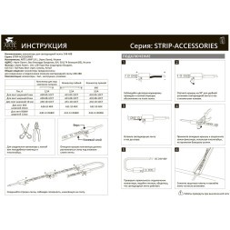Готовый комплект 10м светодиодной ленты 5мм 6000К RA90, с блоком питания 400W, контроллером и пультом для диммирования