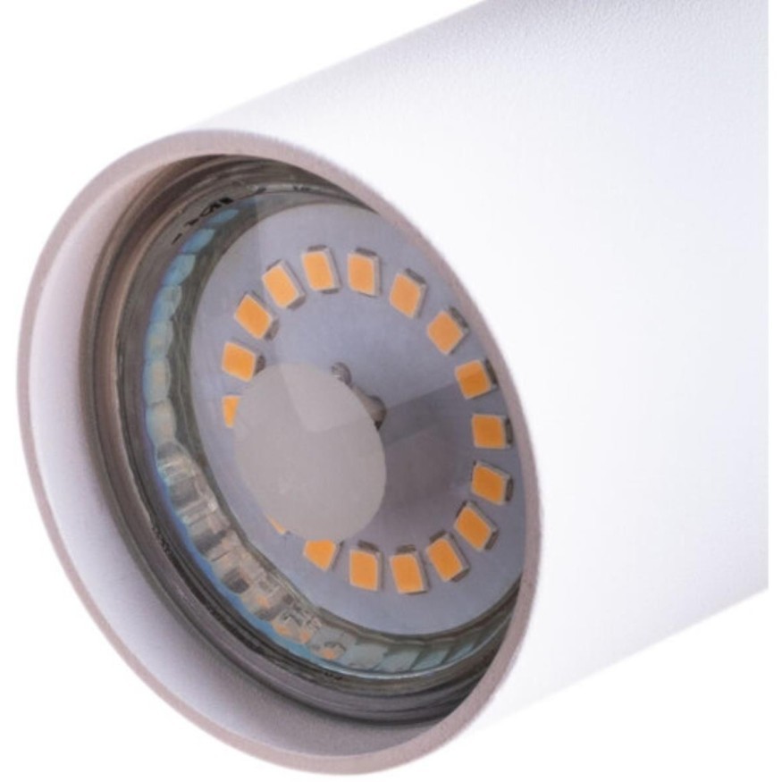 Однофазный двужильный трековый светильник Arte Lamp A1518PL-1WH RIDGE под сменную лампу GU10