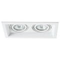 Встраиваемый светильник Arte Lamp A6661PL-2WH CANIS под лампы 2xGU10 50W