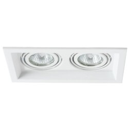 Встраиваемый светильник Arte Lamp A6661PL-2WH CANIS под лампы 2xGU10 50W