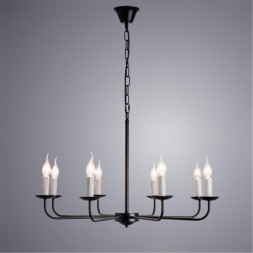 Подвесная люстра Arte Lamp GRAFF A1857LM-8BK