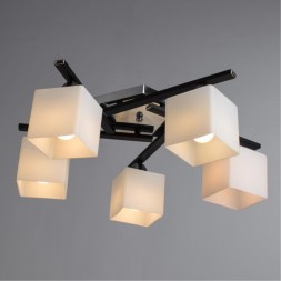 Люстра потолочная Arte Lamp A8165PL-5BK VISUALE под лампы 5xE27 60W