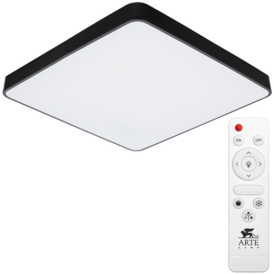 Настенно-потолочный светильник Arte Lamp A2669PL-1BK SCENA светодиодный LED 100W