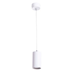 Подвесной светильник цилиндр Arte Lamp A1516SP-1WH CANOPUS под лампу 1xGU10 35W