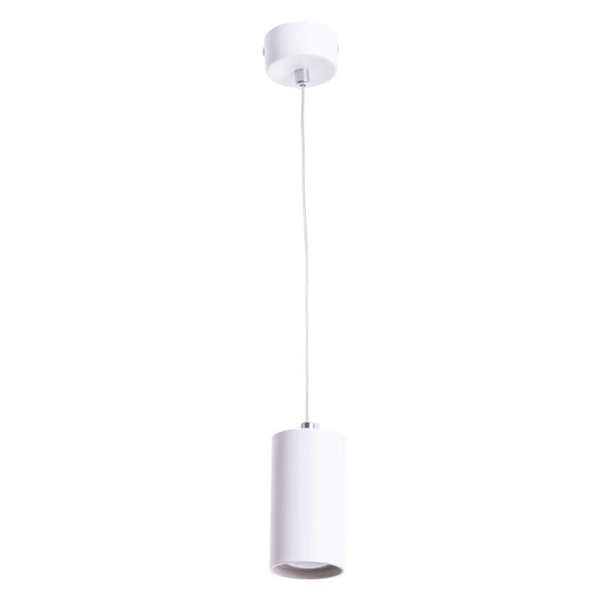 Подвесной светильник цилиндр Arte Lamp A1516SP-1WH CANOPUS под лампу 1xGU10 35W