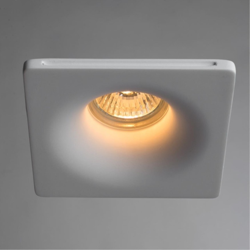 Гипсовый светильник под покраску Arte Lamp A9110PL-1WH INVISIBLE под лампу 1xGU10 35W