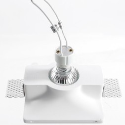 Гипсовый светильник под покраску Arte Lamp A9110PL-1WH INVISIBLE под лампу 1xGU10 35W