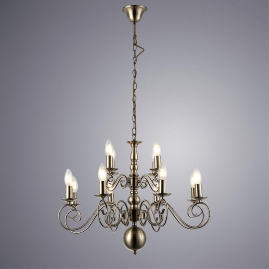 Подвесная люстра A1129LM-12AB